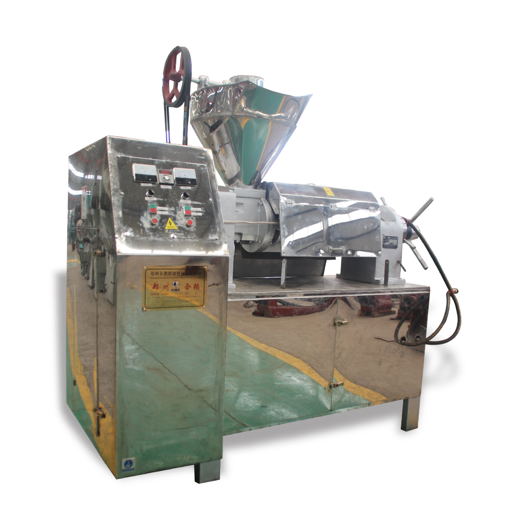 郑州企鹅榨油机压榨出油品质好(图1) 郑州企鹅榨油机压榨出油品质好(图1)